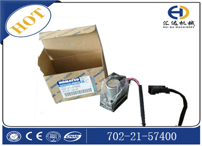 小松原裝雙孔泵電磁閥702-21-57400純正原裝好貨