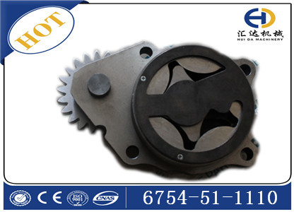 小松配件PC200-8機(jī)油泵總成6754-51-1110 6D107機(jī)油泵專賣